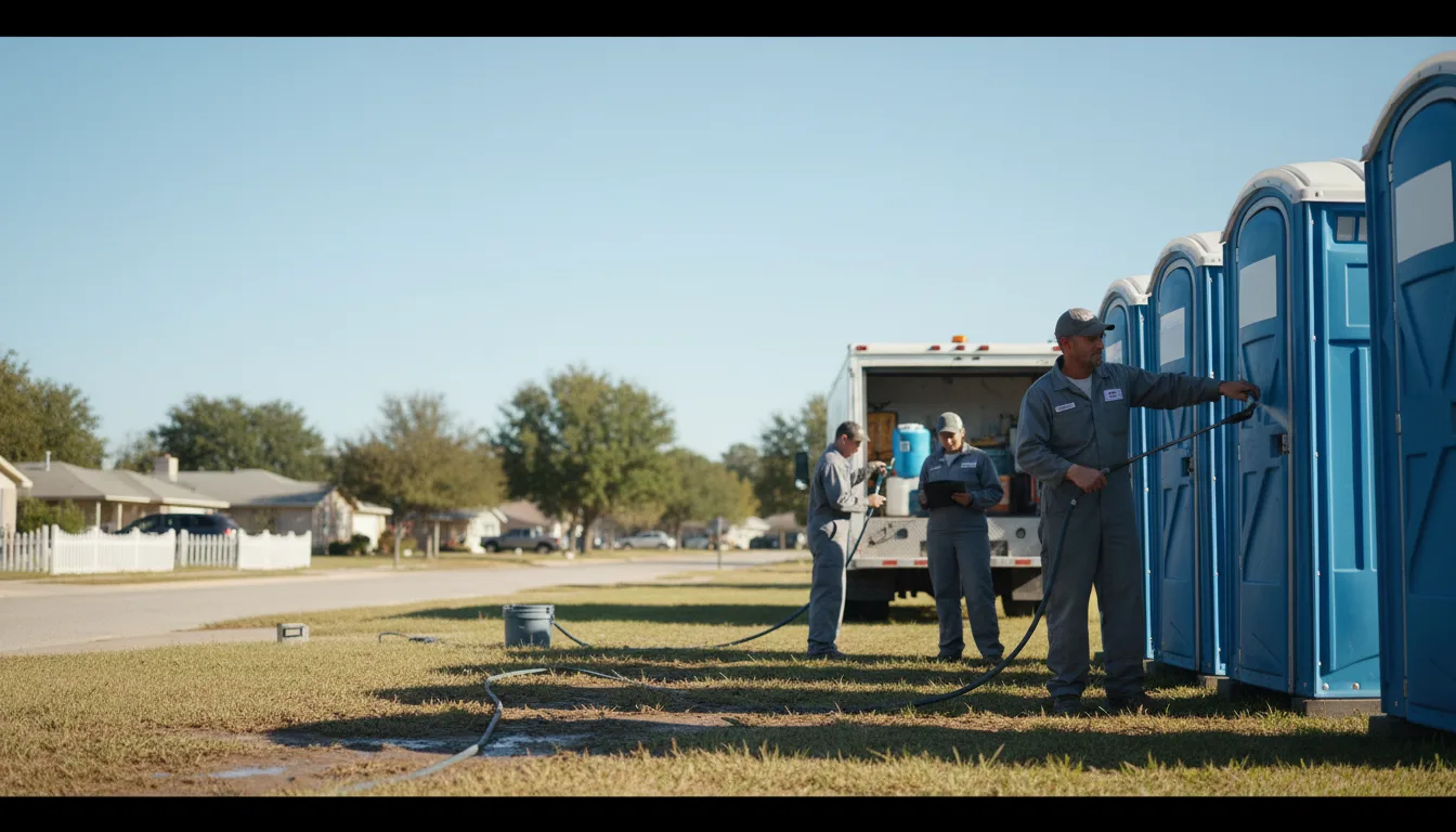 Long-Term Portable Toilet Rental in Fenton, IL near me